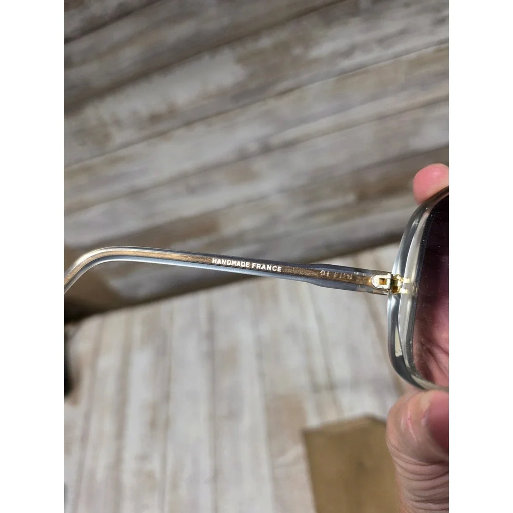 Vintage Nina Ricci Oversized Sunglasses Frames France with Pouch - READ / TLC